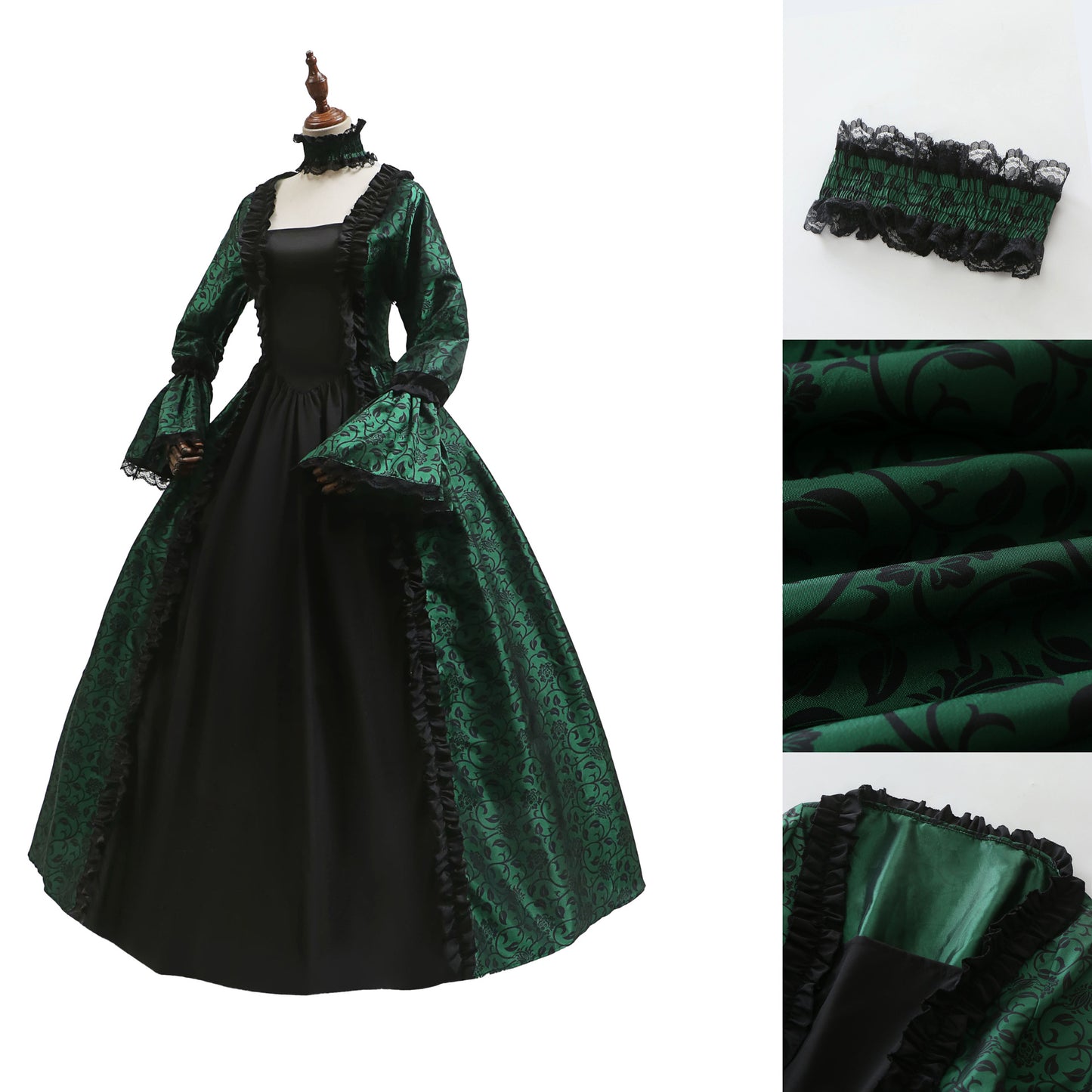 Halloween Victorian retro costume