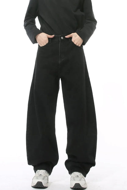 Wide Leg Jeans with Pockets