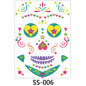Halloween face sticker