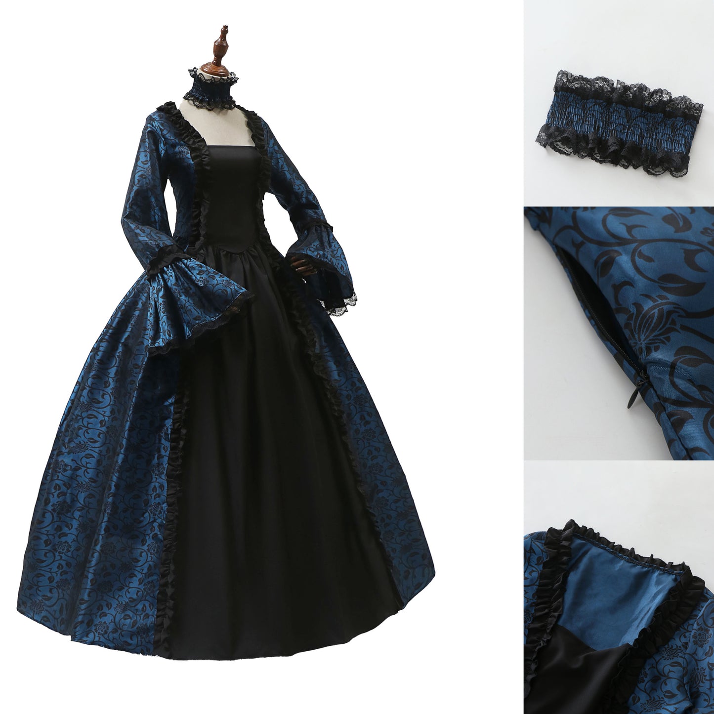 Halloween Victorian retro costume