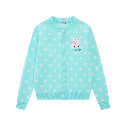 Chest rabbit patch coat