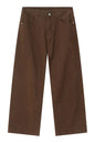 Pocketed Wide Leg Men's Jeans