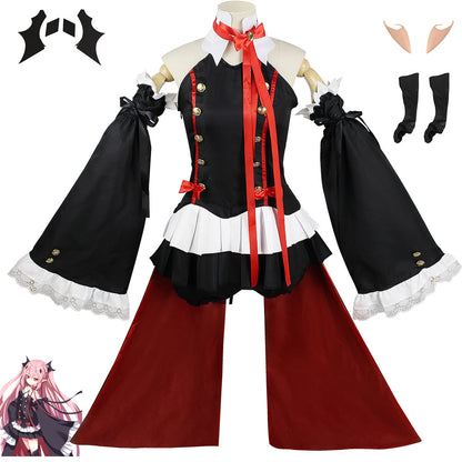 Women Halloween Vampire Costume Kurulu Cosplay Costume