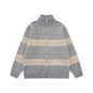 Half high collar zipper design jacket