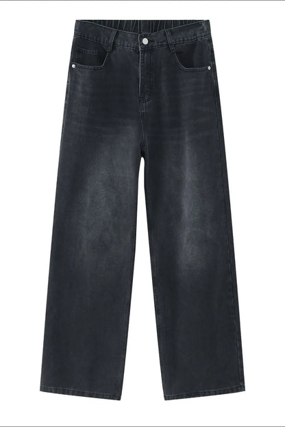 Wide Leg Jeans with Pockets
