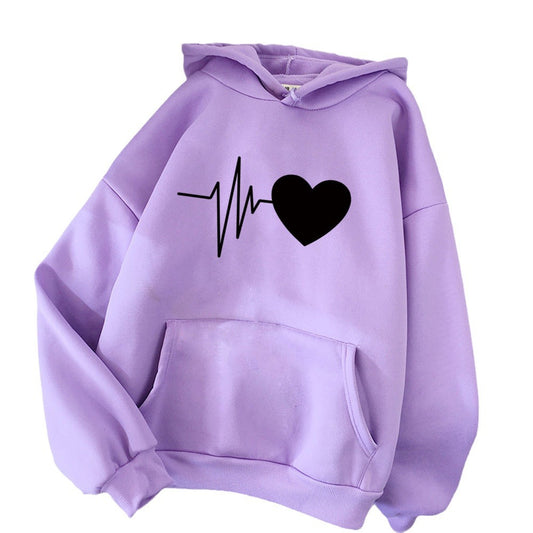 Style Creative Letter Graphic Unisex Hoodie Sweatshirt