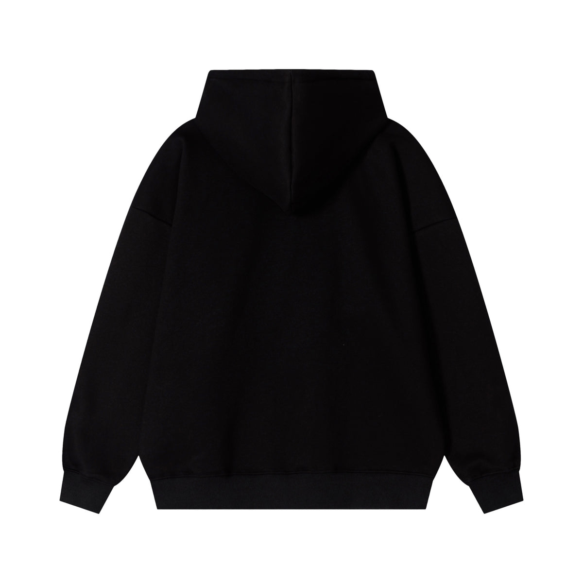 Plush cat hooded hoodie with adhesive fabric