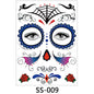 Halloween face sticker