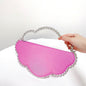 Whimsical New Evening Bag for Women, Handbag with Rhinestone Cloud Design, Chain Strap Crossbody Bag