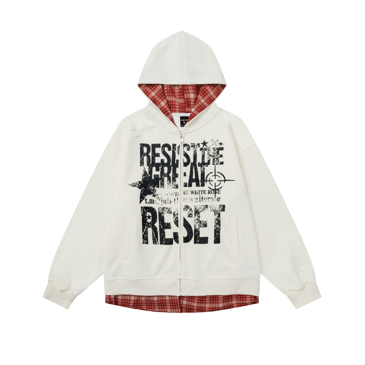 Letter printed hoodie