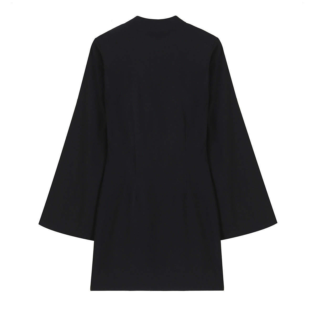 Rope knot buckle short dress