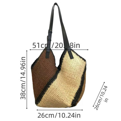 woven single shoulder bag
