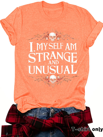 Halloween T-shirt Skull Pattern
