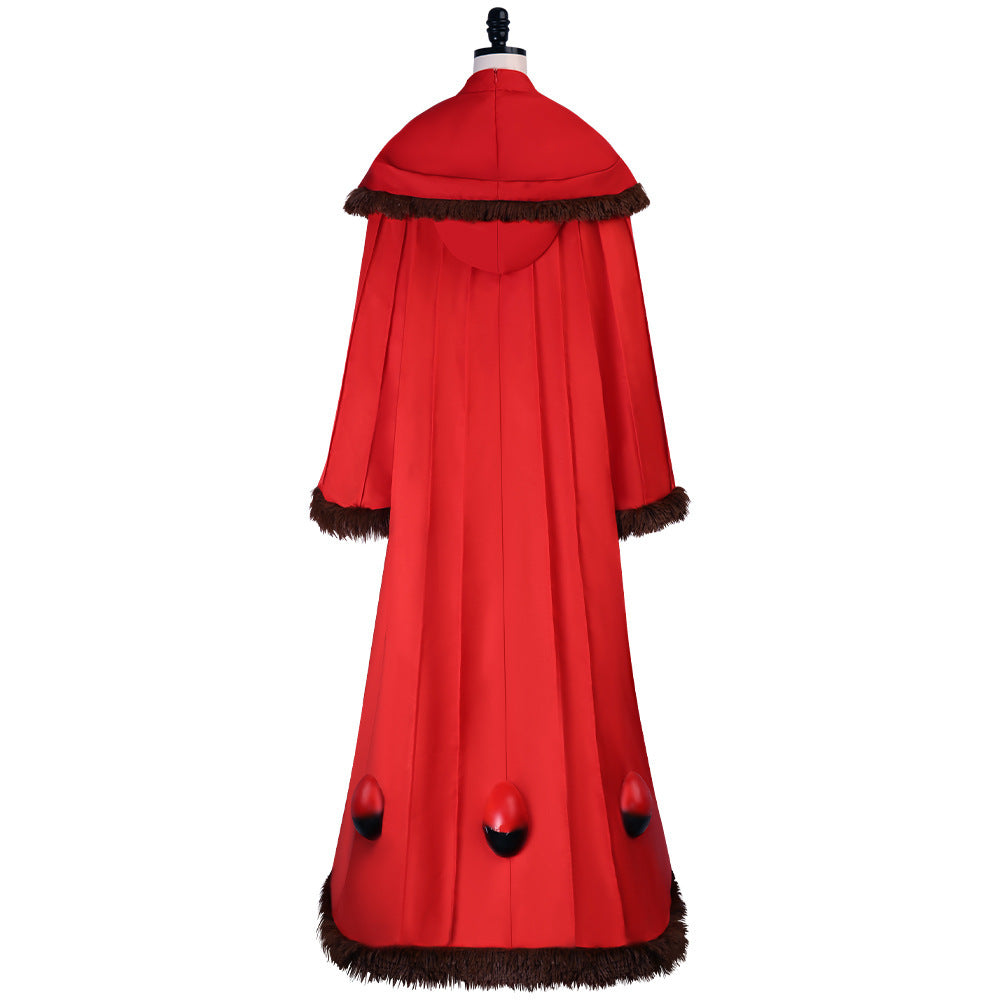 Star Wars Padm Cosplay Costume Red Princess Long Dress Halloween
