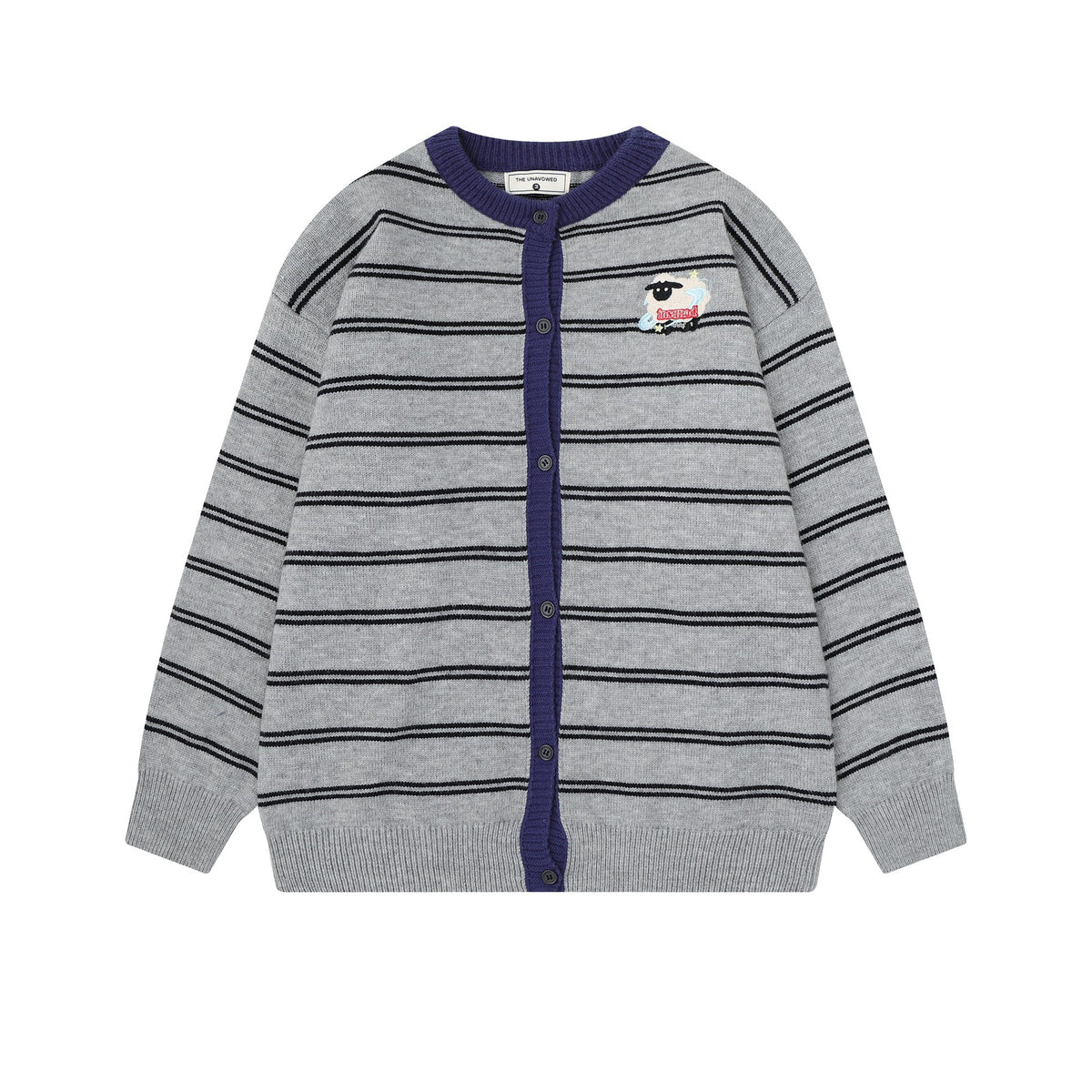 Small lamb logo embroidered design jacket