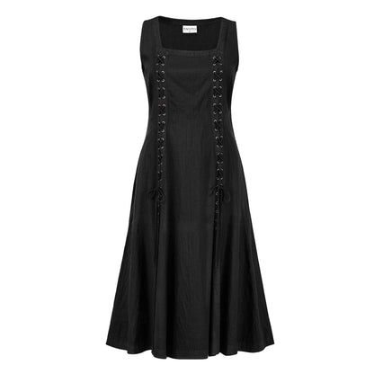 Style New Cotton Linen Role Play Medieval Renaissance Linen Women's Dress
