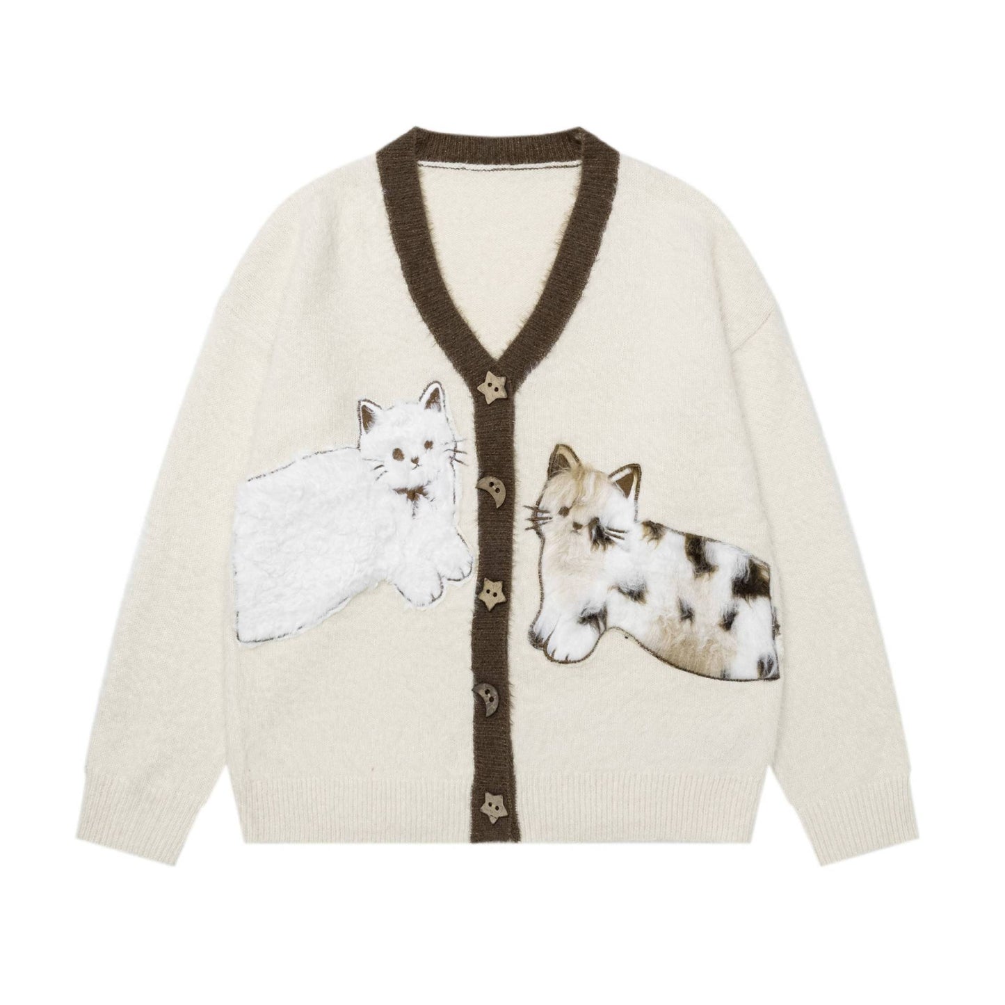 Plush cloth cat coat