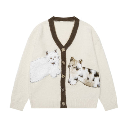 Plush cloth cat coat