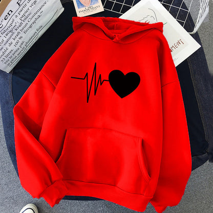 Style Creative Letter Graphic Unisex Hoodie Sweatshirt