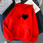 Style Creative Letter Graphic Unisex Hoodie Sweatshirt