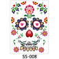 Halloween face sticker