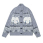 Stand up collar cow horn buckle jacket