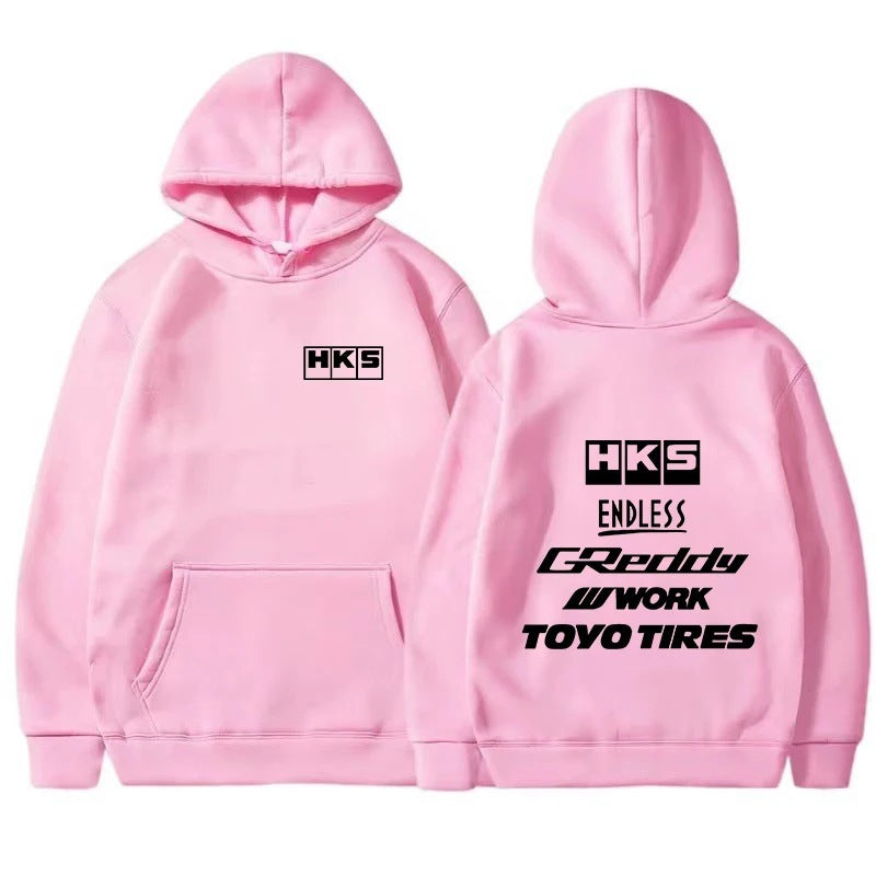 Men's Cool Hoodie Japan JDM Modified Car HKS ENDLESS Hoo