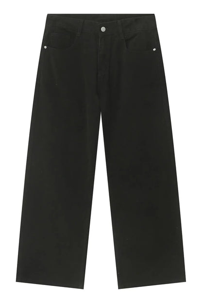 Men's Mid-Rise Straight-Leg Jeans