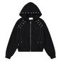 Double sided multi button tied bow casual jacket