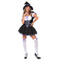 Halloween Magician Vampire Witch Cosplay Costume Party Dress-Up Outfit
