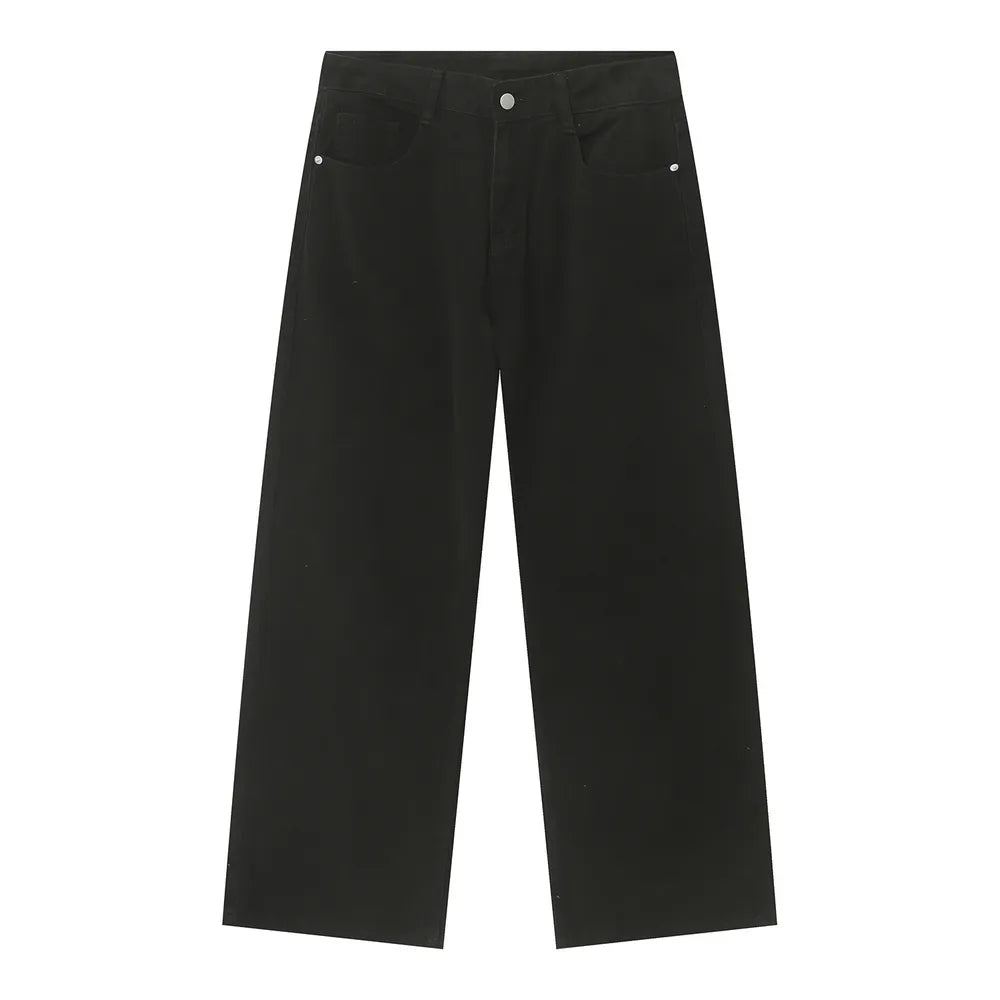 Men's Mid-Rise Straight-Leg Jeans