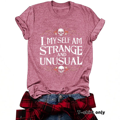Halloween T-shirt Skull Pattern