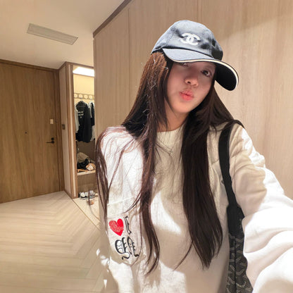 Long Sleeve Pocket Mid-Length T-Shirt