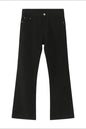 Mid Rise Jeans with Pockets