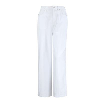European and American style personalized fashion temperament versatile commuting pants