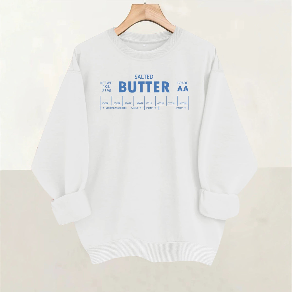 Round neck fleece hoodie