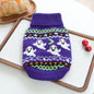 PETCIRCLE Christmas Holiday Knit Sweater Dress for Dogs and Cats Autumn Winter Pet Collection