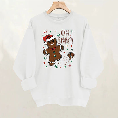 Round neck fleece hoodie