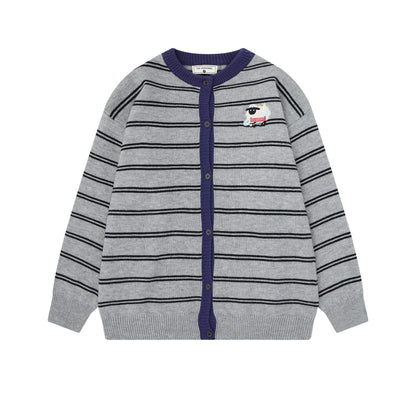 Small lamb logo embroidered design jacket