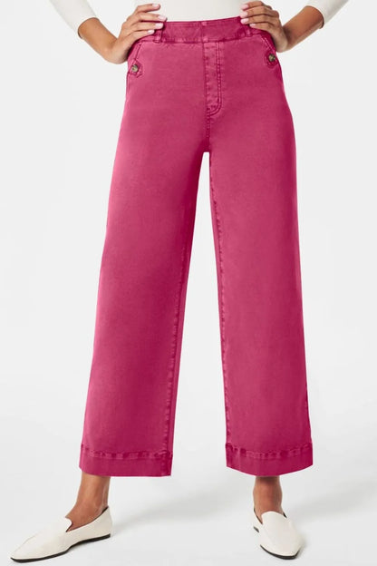 High Waist Jeans with Pockets