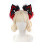 Halloween Cat Ear Headband Plush Faux Cat Ears Pumpkin Hair Accessory Lolita Live Streaming Halloween Prop