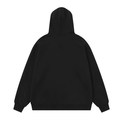 Apple patterned pearl hoodie