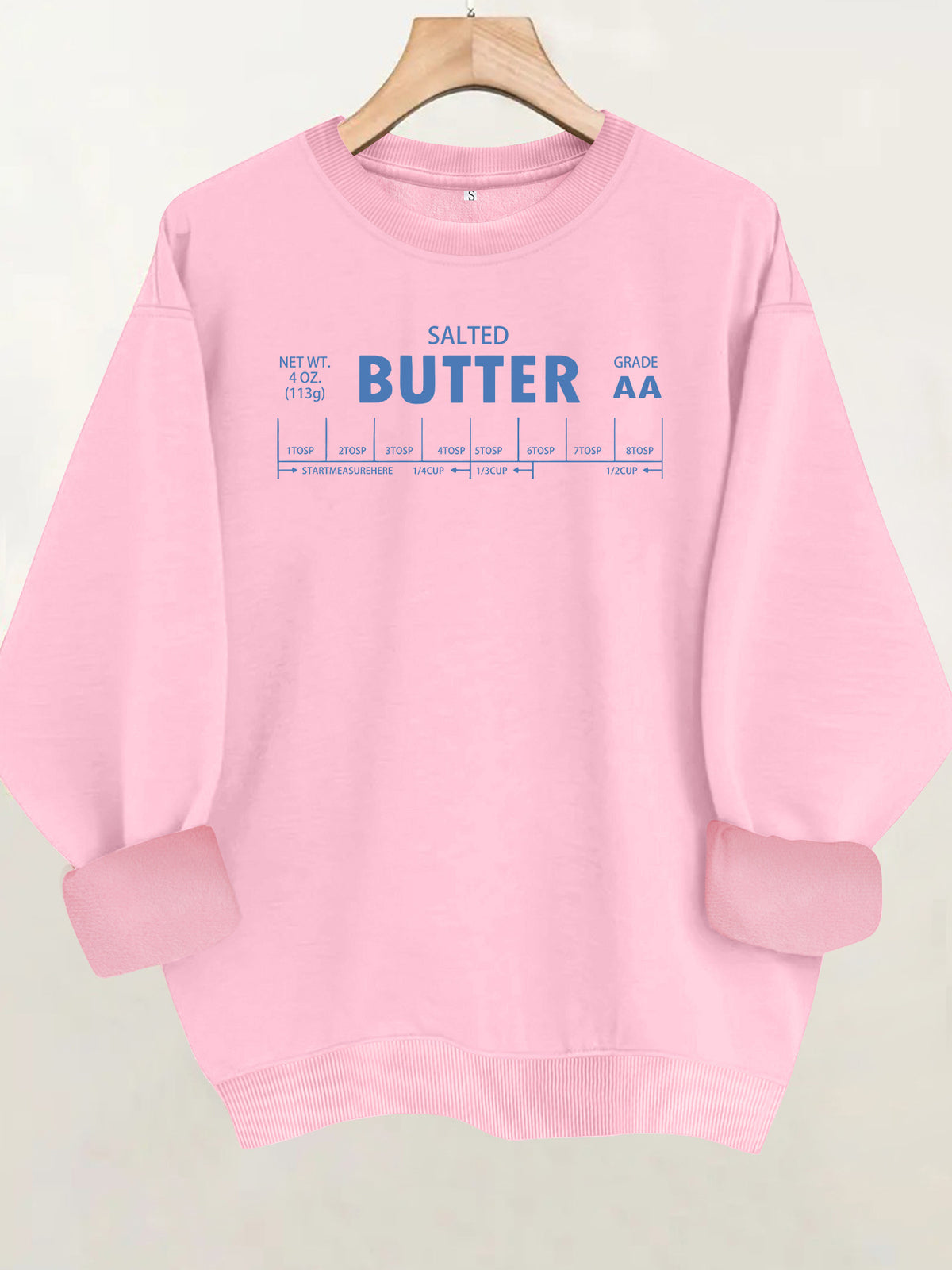 Round neck fleece hoodie