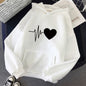 Style Creative Letter Graphic Unisex Hoodie Sweatshirt